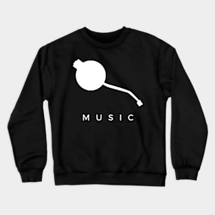 Music Turntable Vinyl Player Crewneck Sweatshirt